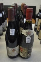 Twelve bottles various red wine to include Crozes Hermitage 2001.
