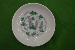 A small Chinese Doucai style porcelain bowl.