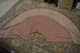 An Islamic metal thread textile.