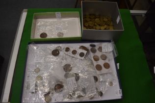 A good collection of pre-decimal coins to include an 1862 penny in good condition.