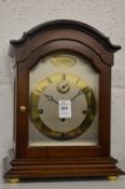 A good Georgian style mahogany cased mantle clock.
