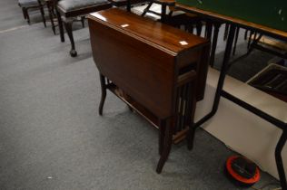 An Edwardian mahogany Sutherland table.