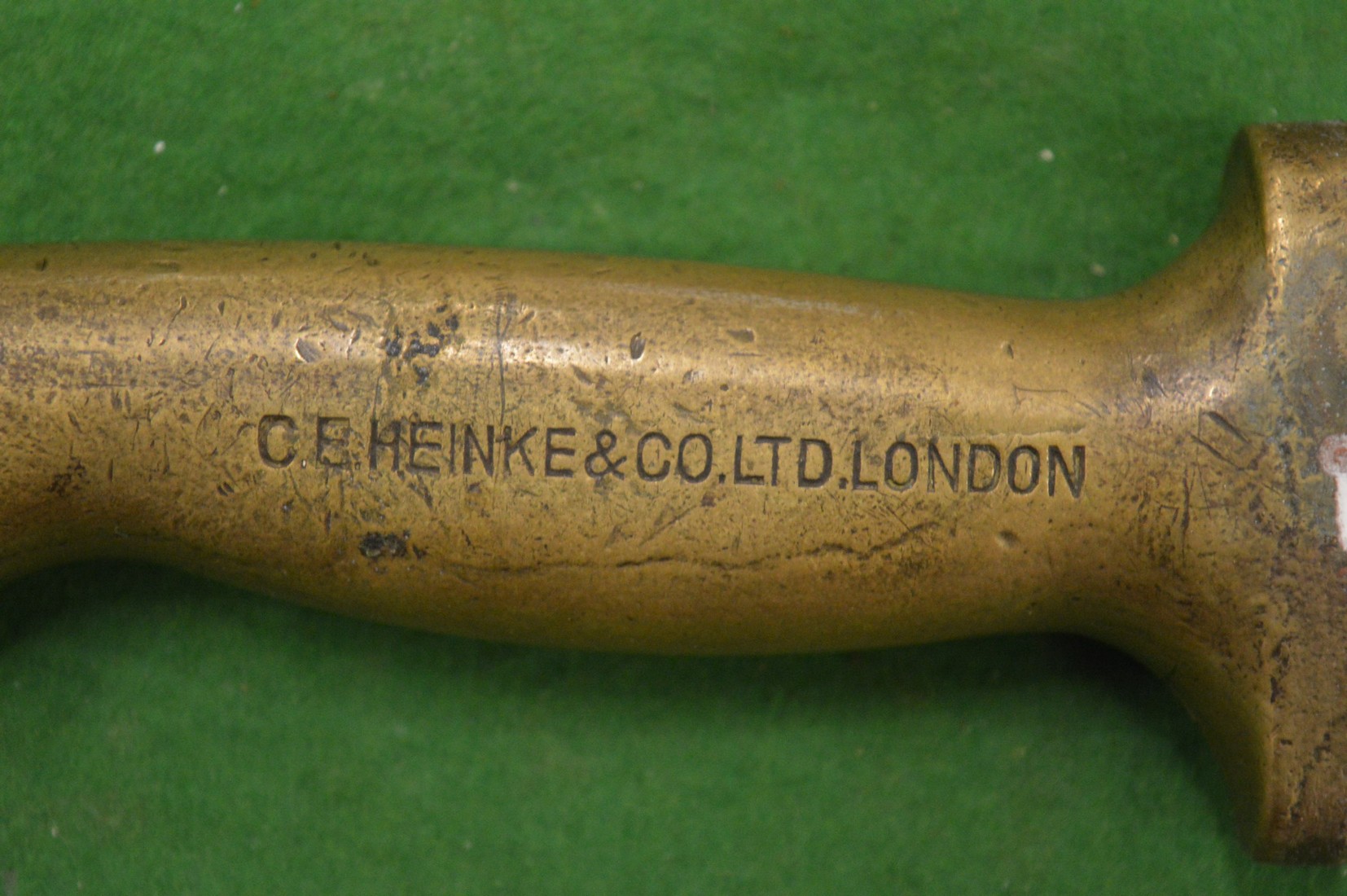A C E Heinke & Co Ltd London divers knife. - Bild 3 aus 3