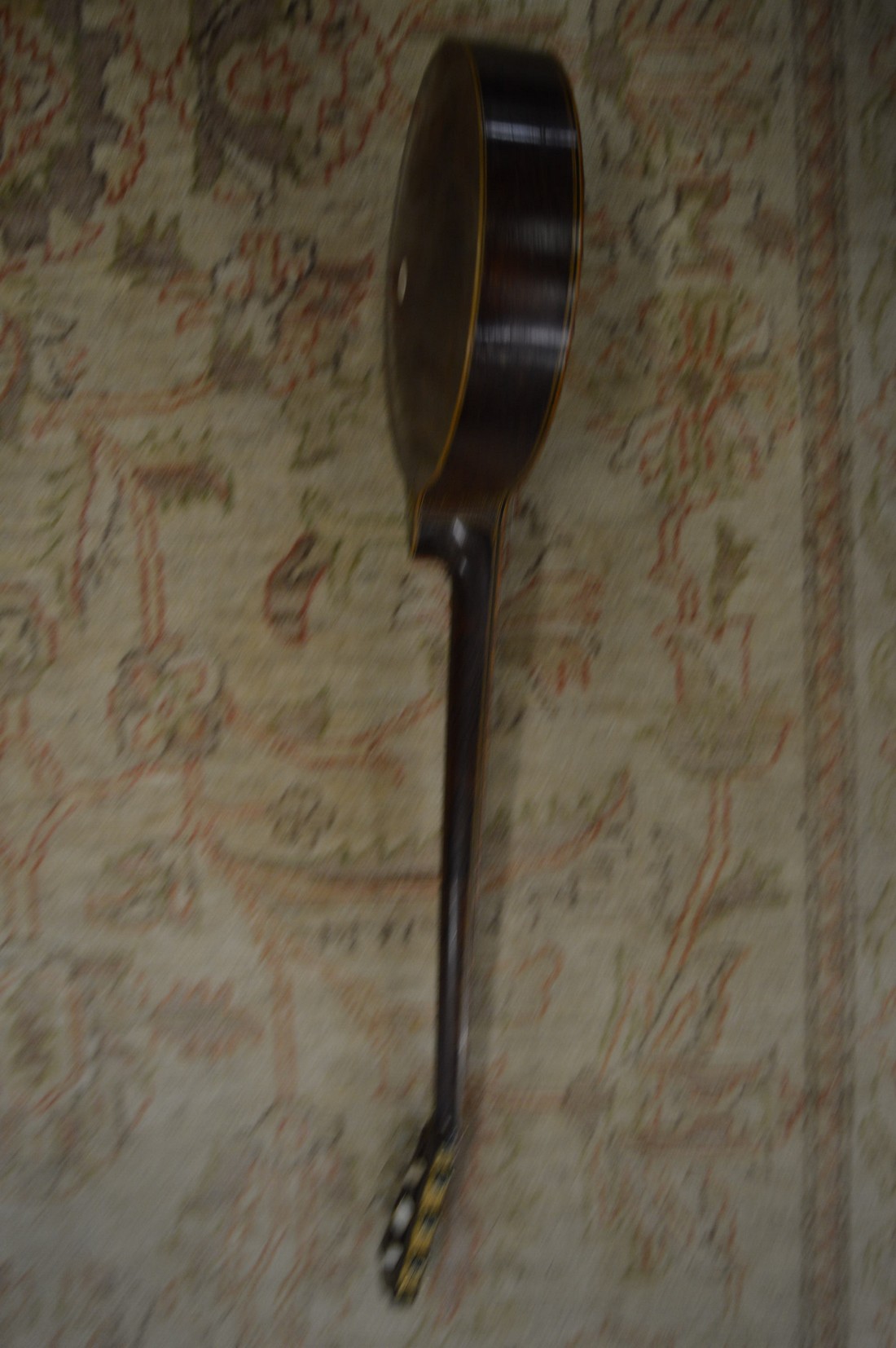 A very good Banjolele by A O Windsor, Birmingham in original leather case. - Image 3 of 9
