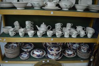 A comprehensive collection of Emma Bridgewater Vetch pattern tea ware and breakfast items to include