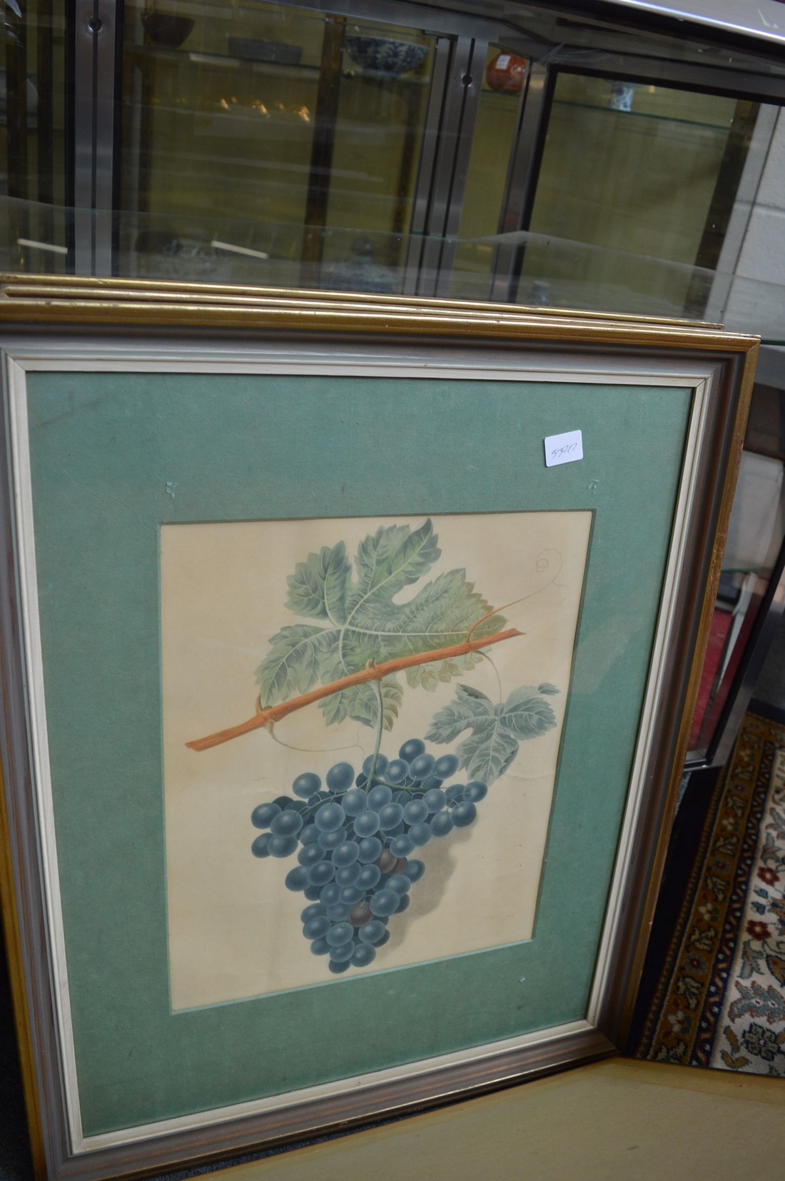 A set of four colour prints depicting bunches of grapes. - Image 2 of 4