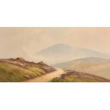 J. Macdonald, a pair of watercolour views of Dartmoor scenes, both signed, 13.5" x 26.5" (34 x