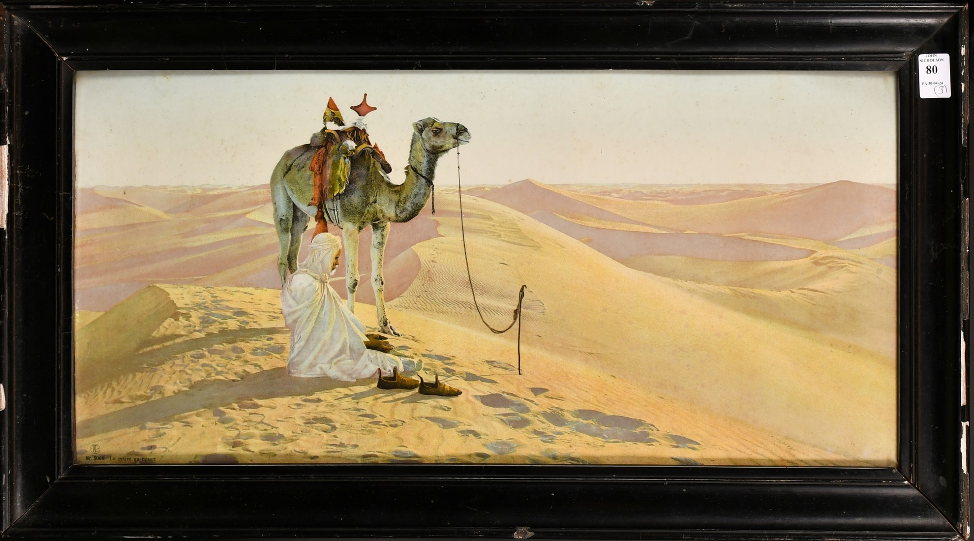 A group of three Lehnert and Landrock chromolithographs of North African scenes, (3). - Image 3 of 4