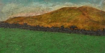 John Emanuel (b. 1930), 'Cumbrian Fells', and extensive landscape, oil on board, signed and