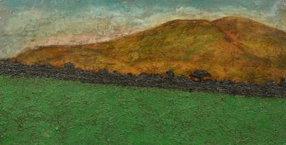 John Emanuel (b. 1930), 'Cumbrian Fells', and extensive landscape, oil on board, signed and