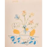 After Picasso, 'Vase with Flowers', lithograph, published 1983, 23" x 18" (58 x 46cm), unframed, a/