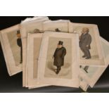 A collection of unframed Vanity Fair prints, men of the day, (22).