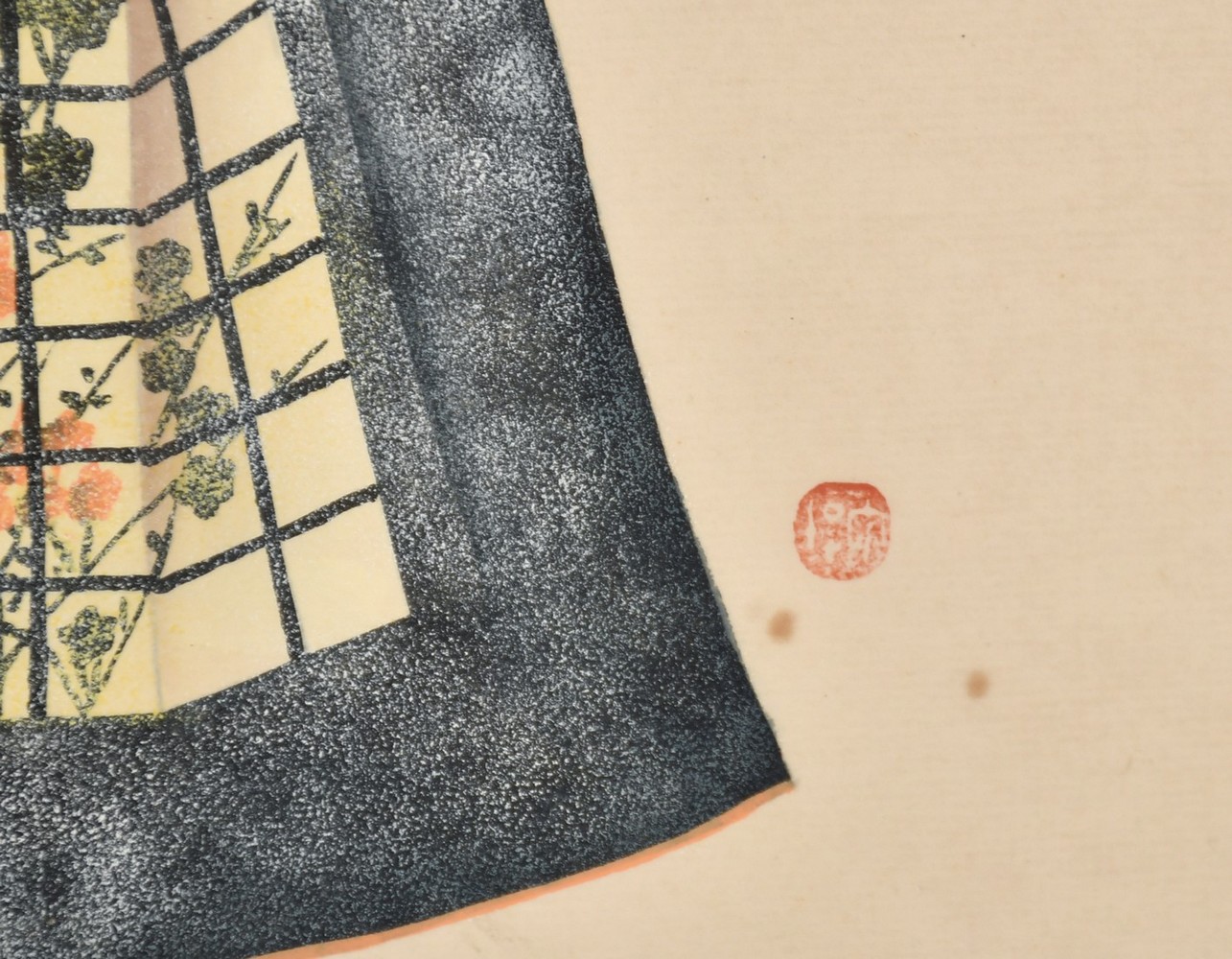 EARLY TO MID-20TH CENTURY CHINESE SCHOOL, A FINE STUDY OF A DESIGN FOR A COURT ROBE, watercolour and - Image 3 of 4