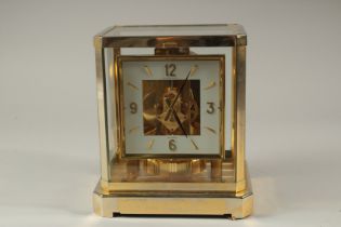 A JAEGER LE COULTRE ATMOS CLOCK. No. 41897. 23cms high.