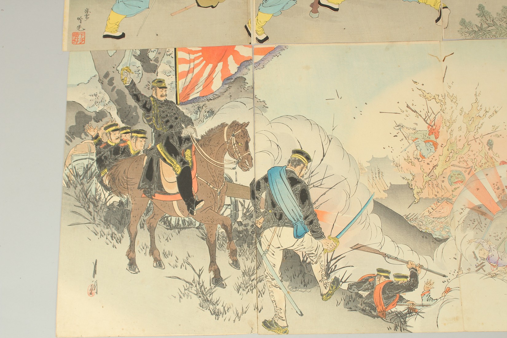 GEKKO OGATA (1859-1920) & GINKO ADACHI (act. 1870-1900): SINO-JAPANESE WAR, two late 19th century - Image 5 of 5