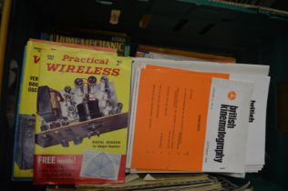 Practical Wireless and other periodicals, 1960's.