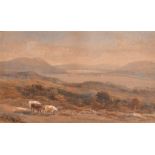 Edward Tucker (1830-1908), 'Windermere', a landscape view, 8.5" x 14" (21.5 x 36cm).