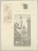 AFTER CHARLES MERYON (1821 - 1868). After Giovanni Antonio Canal 