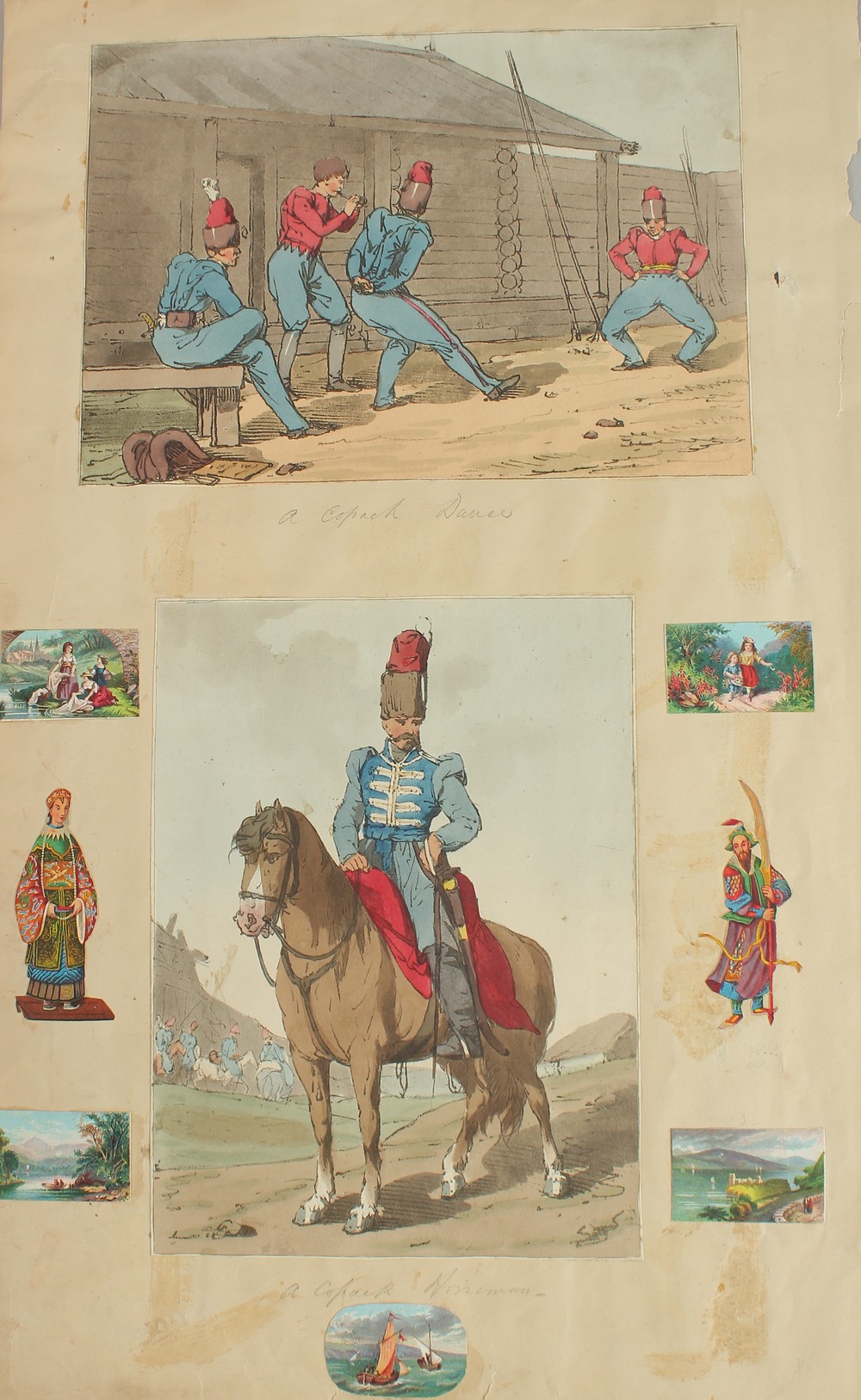 19th Century English School, A study of a woman, seated with a mop and bucket, pencil, 13.25" x 9. - Image 2 of 2