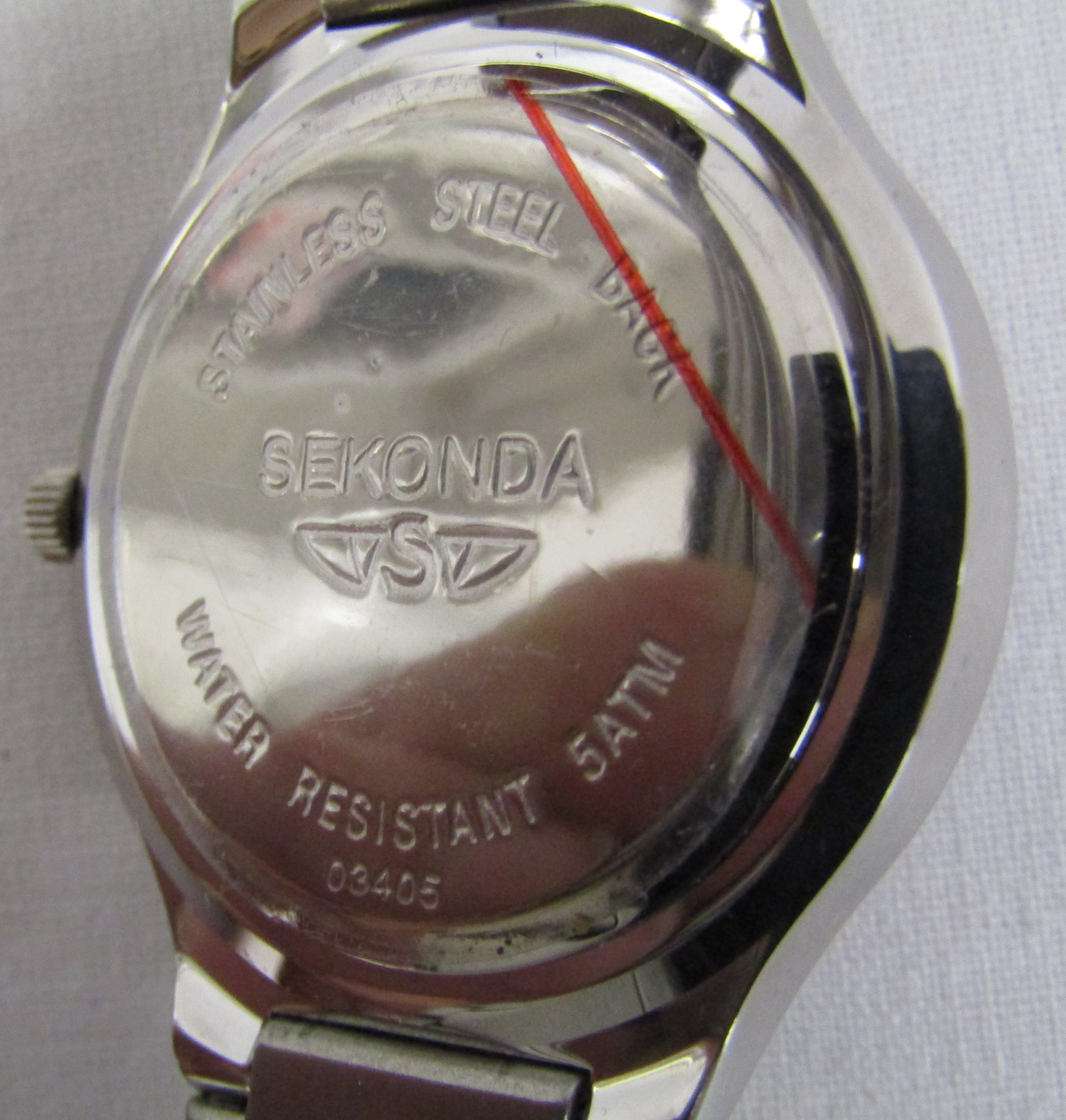 6 men's Sekonda watches - 1525 digital, 03405 with date, 3846 with date, 3407H chronograph, N3490 - Image 5 of 13