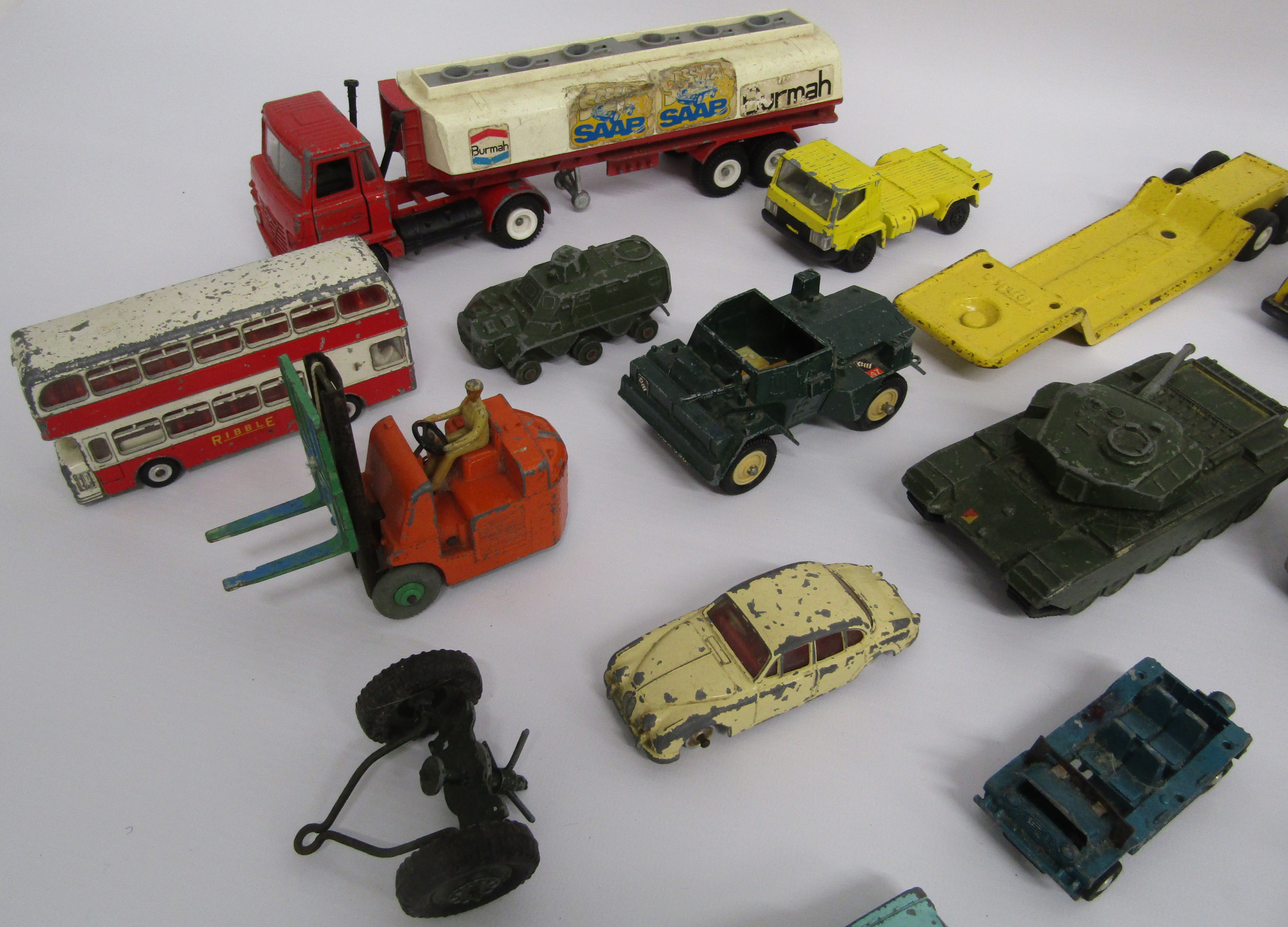 Diecast vehicles includes Dinky, Britains Daimler Scout car, a model of the Queens Carriage etc - Image 2 of 4