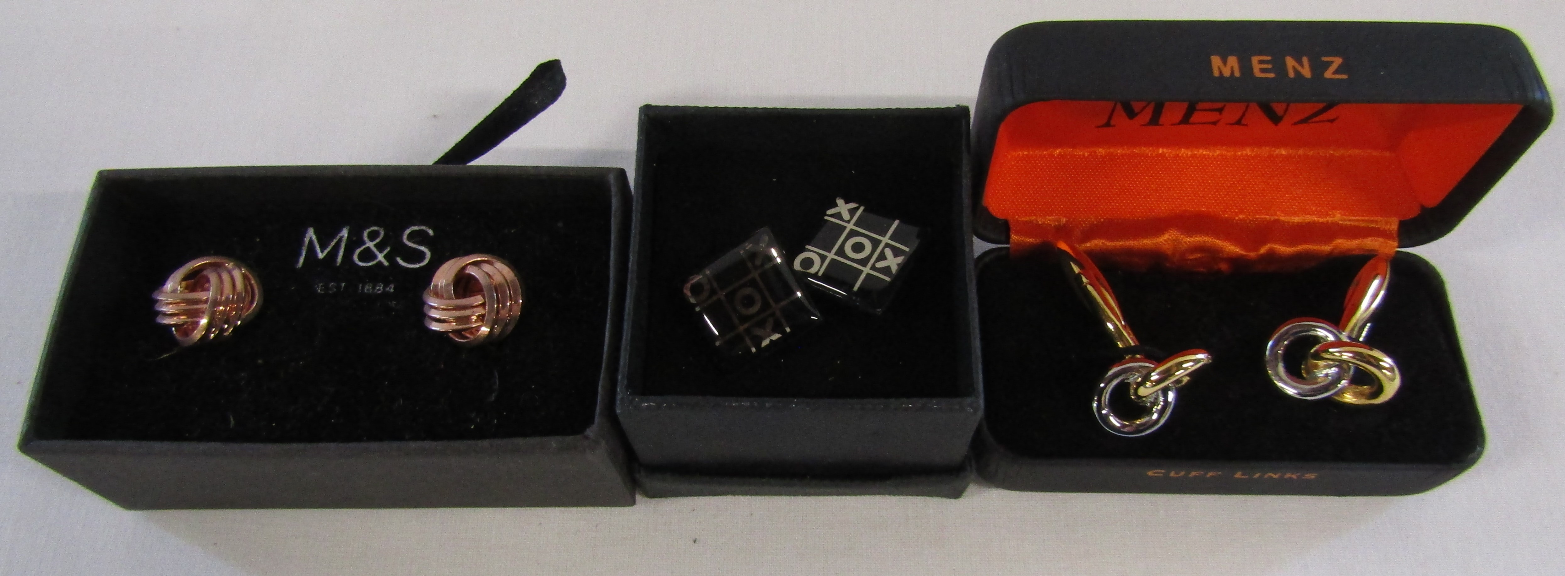 Collection of cufflinks - Image 9 of 16