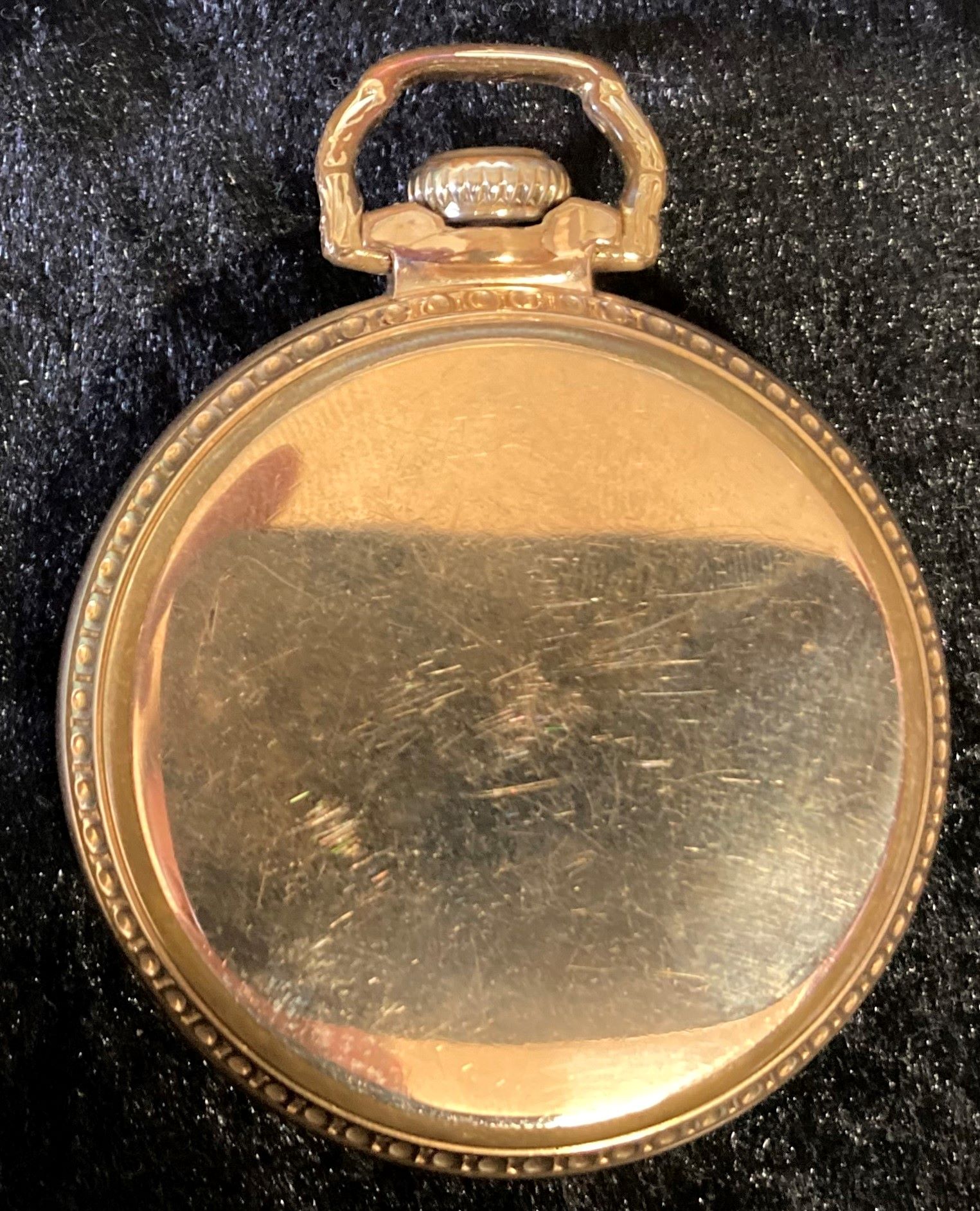 Hamilton Railway Special gold plated screw case pocket watch with Montgomery dial. Approx. - Image 2 of 4