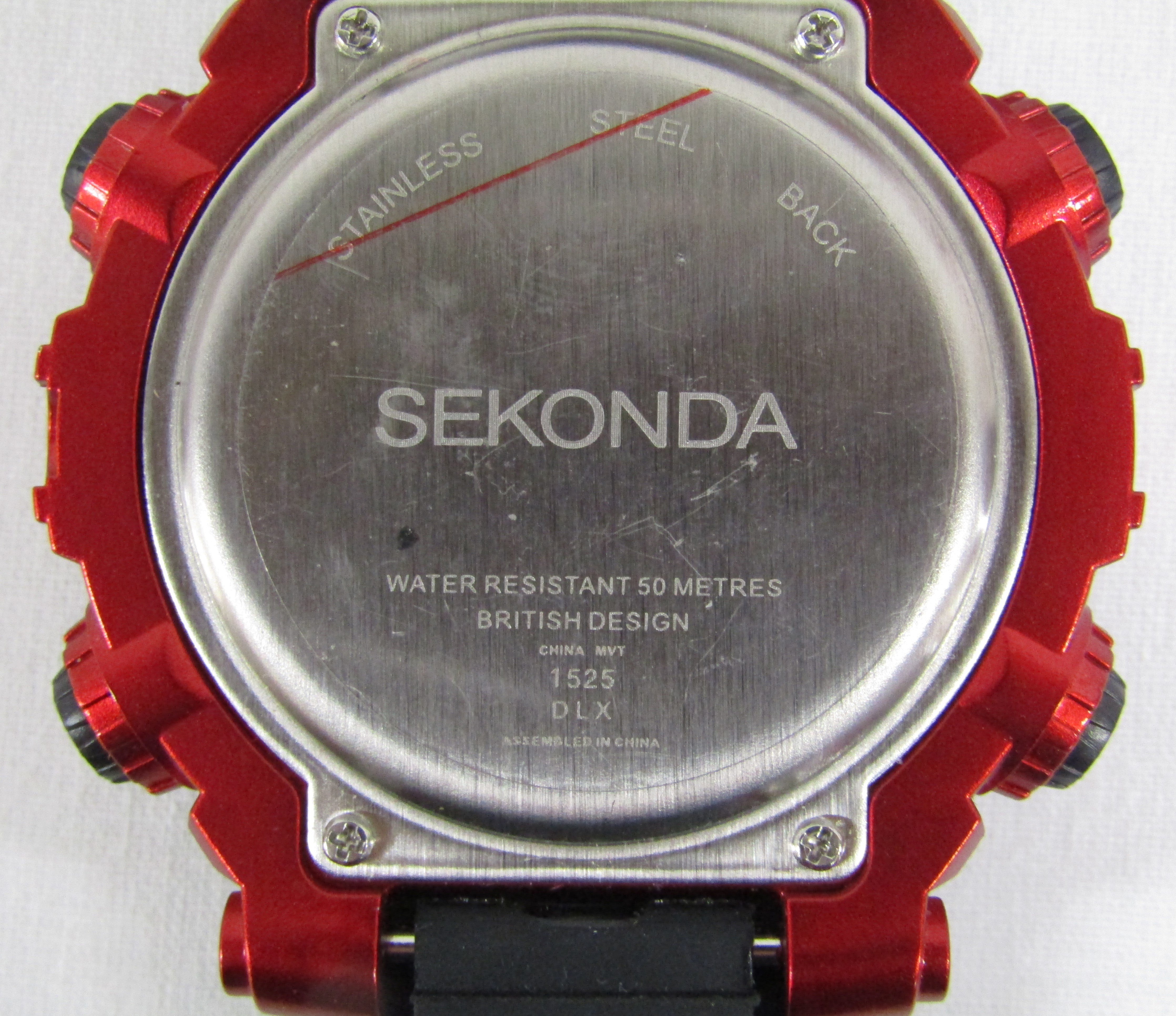 6 men's Sekonda watches - 1525 digital, 03405 with date, 3846 with date, 3407H chronograph, N3490 - Image 3 of 13