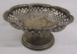 Edwardian pierced silver bonbon dish by George Nathan & Ridley Hayes Chester 1910  - total weight