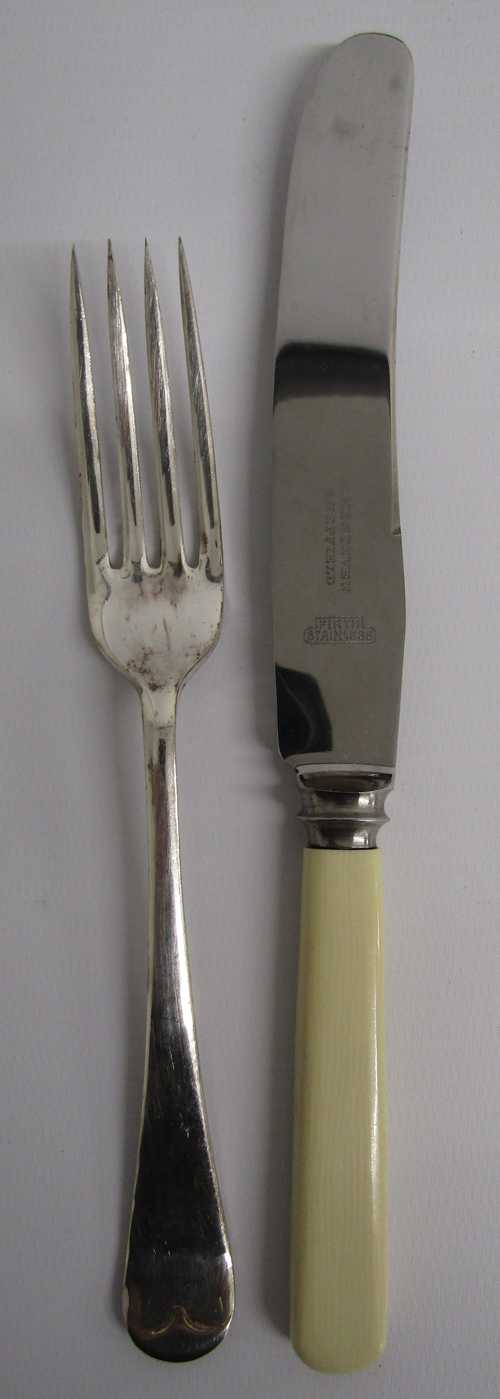 James Dixon & Sons 6 place cutlery set, 12 setting fish cutlery, A Kesteven 12 piece knife and - Image 8 of 9