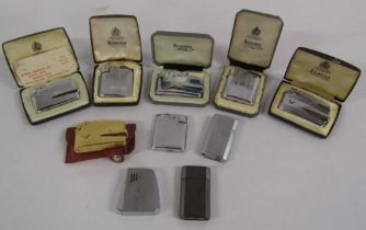 Collection of Ronson lighters