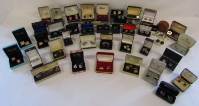Collection of cufflinks