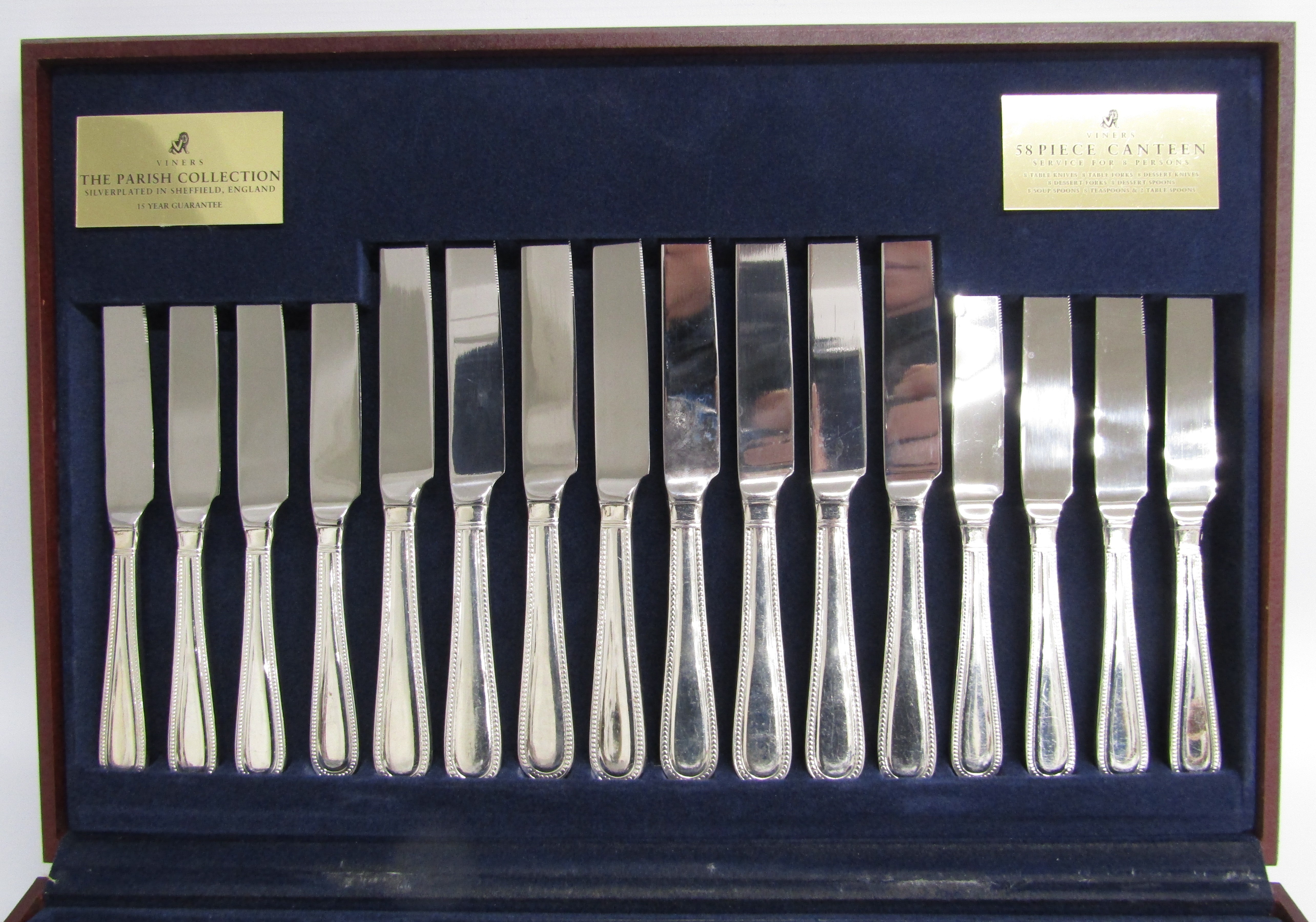 Viners 'The Parish Collection' 58 piece canteen of cutlery - Image 3 of 7
