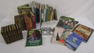 Mixed book collections includes Louth, Louth playgoers, Mrs Beeton, bird watching, sporting books,