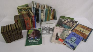 Mixed book collections includes Louth, Louth playgoers, Mrs Beeton, bird watching, sporting books,