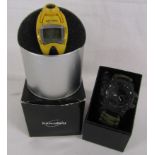 Addies MY-1605 utility sports watch and Inovalley anemomitor windmaster watch