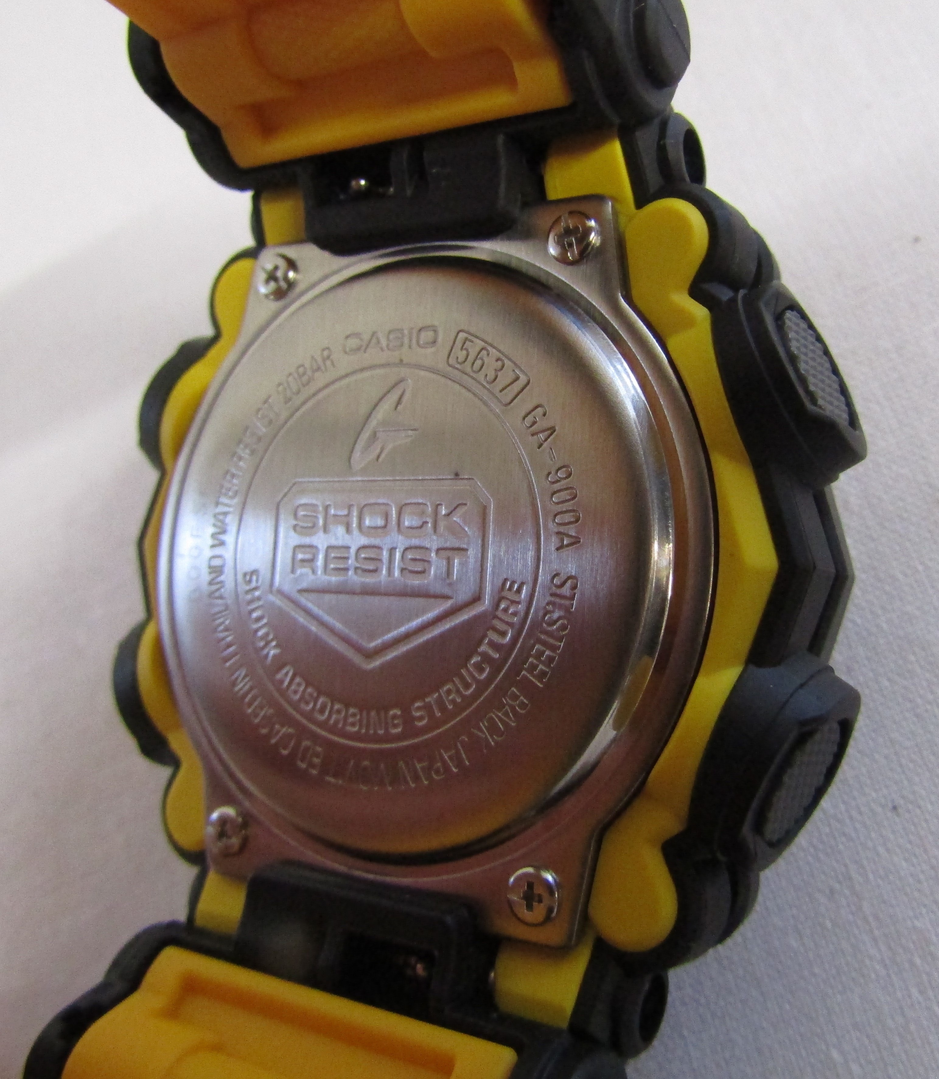 7 Casio G-Shock watches - 2 x 5590 GA-2000 one with box - 5513GST-B100 - 5637 GA-900A - 240 DW- - Image 7 of 15