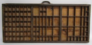 Pine printers drawer - approx. 82.5cm x 36cm