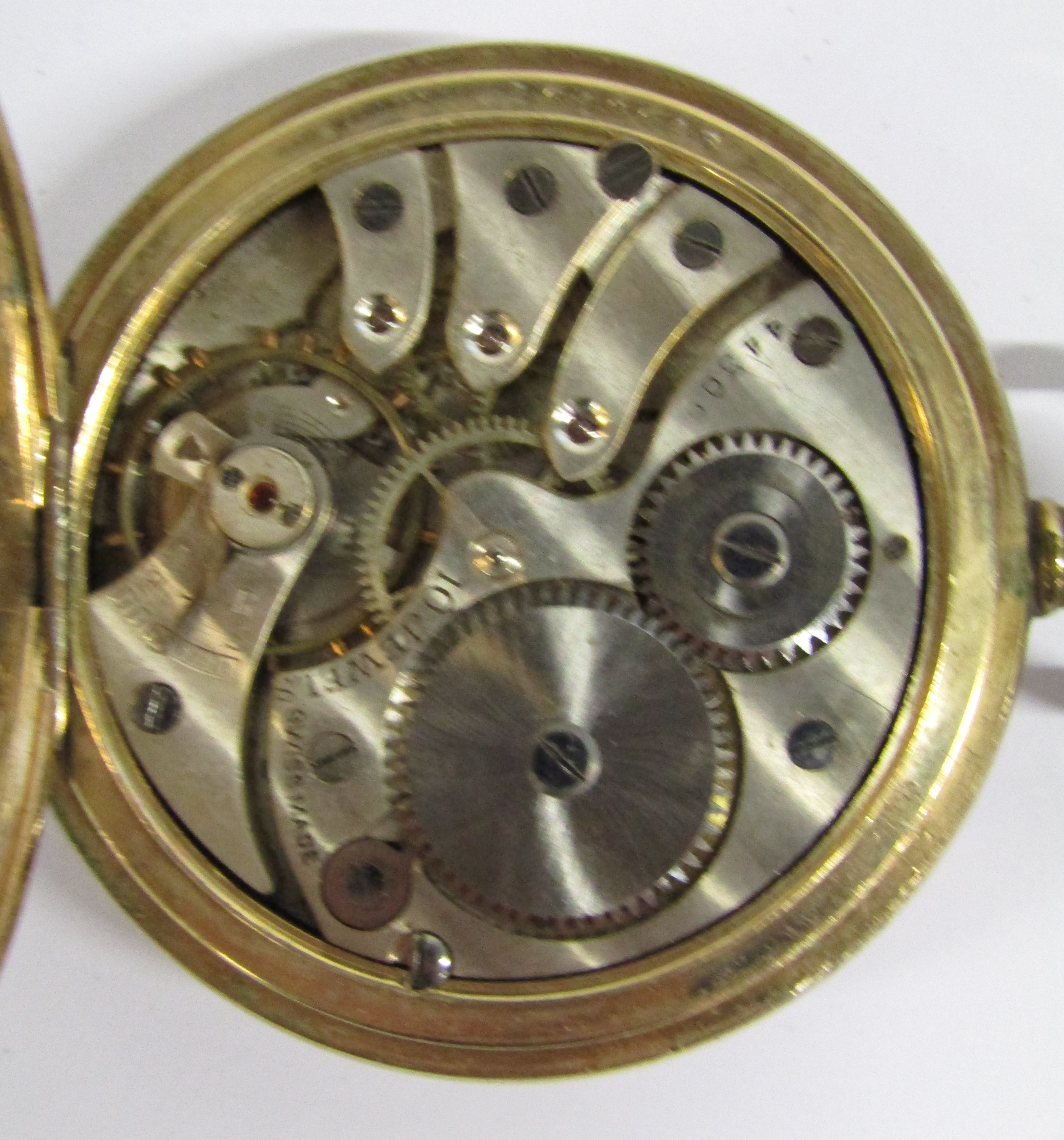 3 pocket watches - A.W.W. Co Waltham Mass gold plated, Thomas Russell & Son Liverpool gold plated - Image 11 of 18