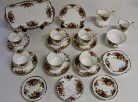 Royal Albert Old Country Roses part tea service