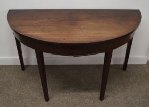 Georgian demi lune table