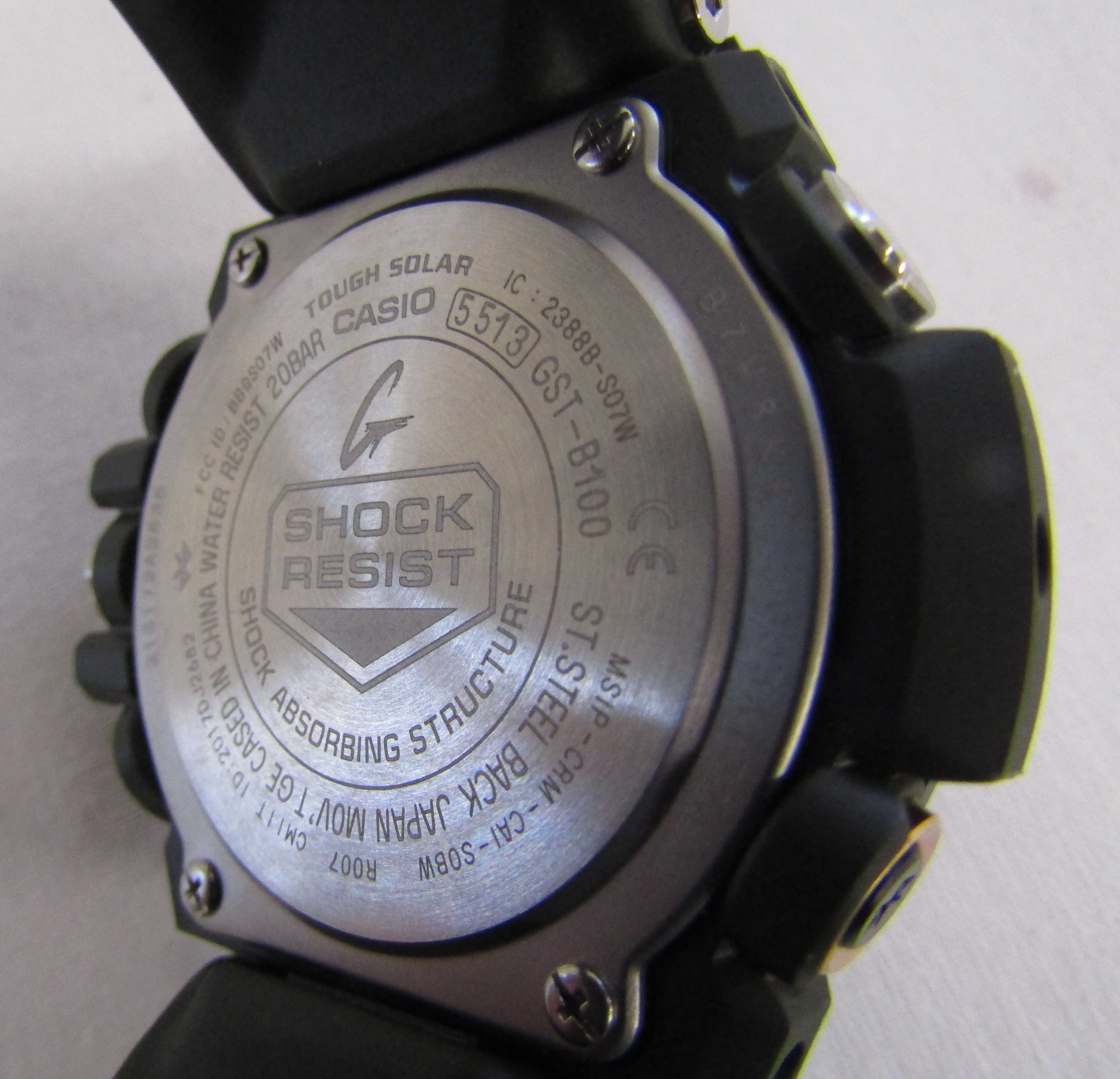 7 Casio G-Shock watches - 2 x 5590 GA-2000 one with box - 5513GST-B100 - 5637 GA-900A - 240 DW- - Image 5 of 15