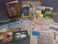 Collection of Louth books and newspapers, also Burghley House book etc