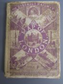 Partington 'The District Railway' Map of London 6th Edition
