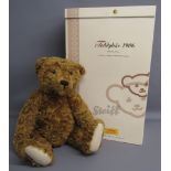 Large Steiff 'Reddish Brown' bear 70cm limited edition of 1,906 worldwide