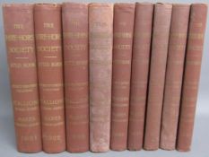 9 Volumes of The Shire Horse Society Stud books - Stallions & Mares - 1921,22,23,24,25,27,28,29