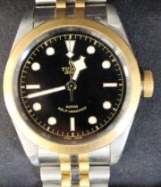 Gents Tudor Black Bay Rotor Self Winding stainless steel wristwatch, serial number 197445, model