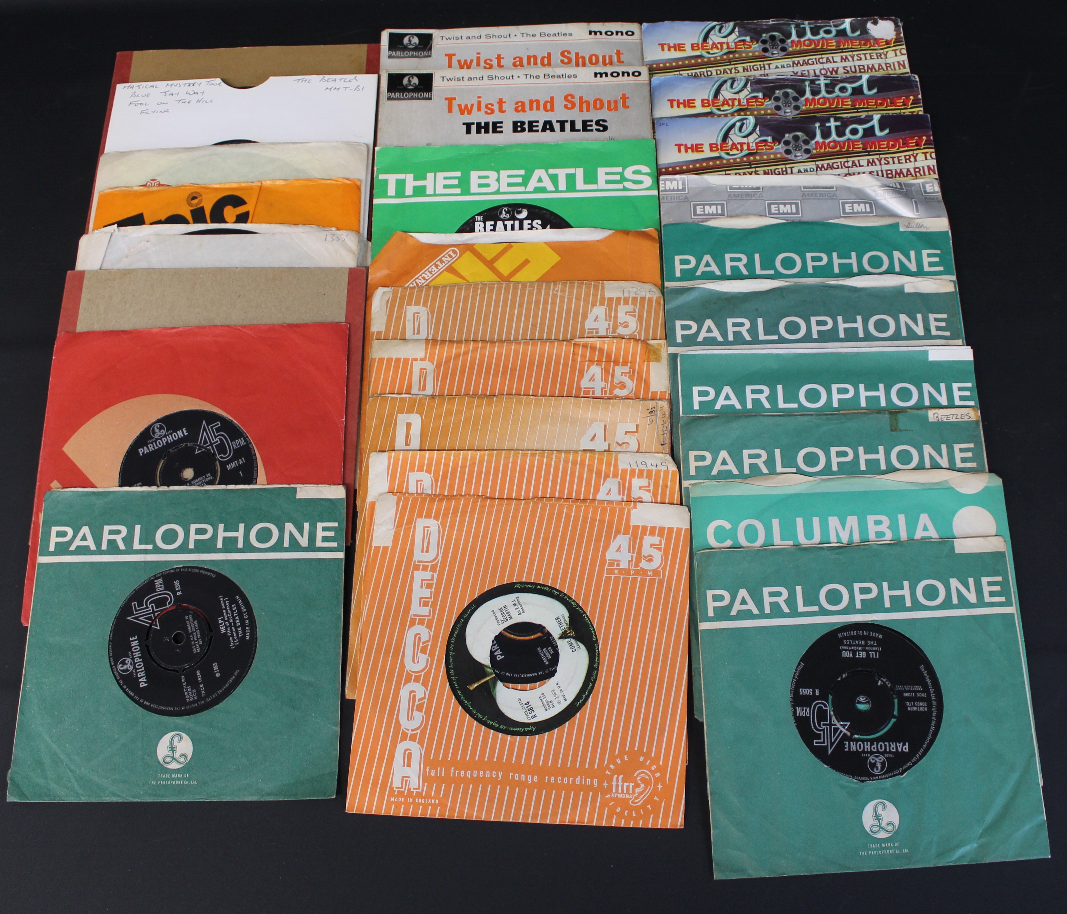 27 Beatles 7" singles