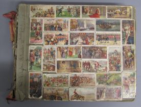 Cigarette card collection includes - Chinese scenes, Boys' friend picture gallery Jack Johnson,