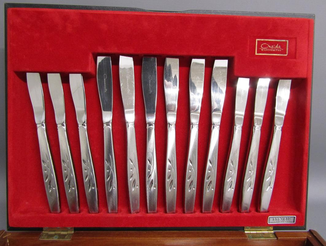 Community Oneida cased cutlery set - Image 4 of 5